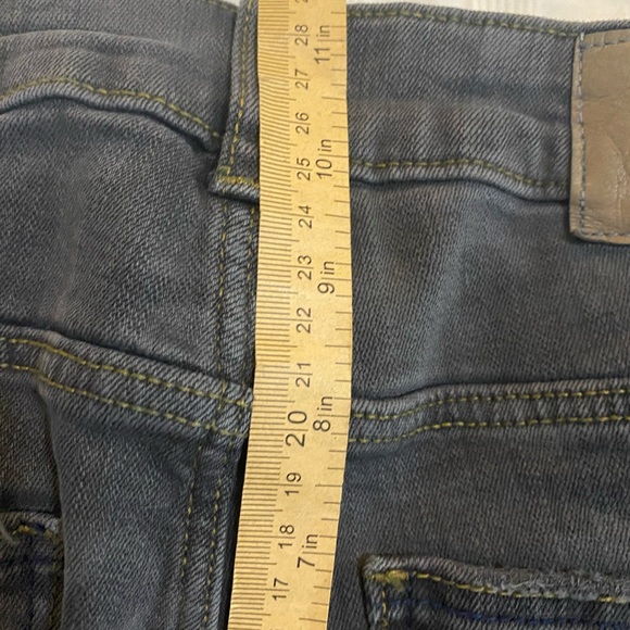 NWT Zara Distressed Camouflage Denim Jeans - Picture 9 of 9